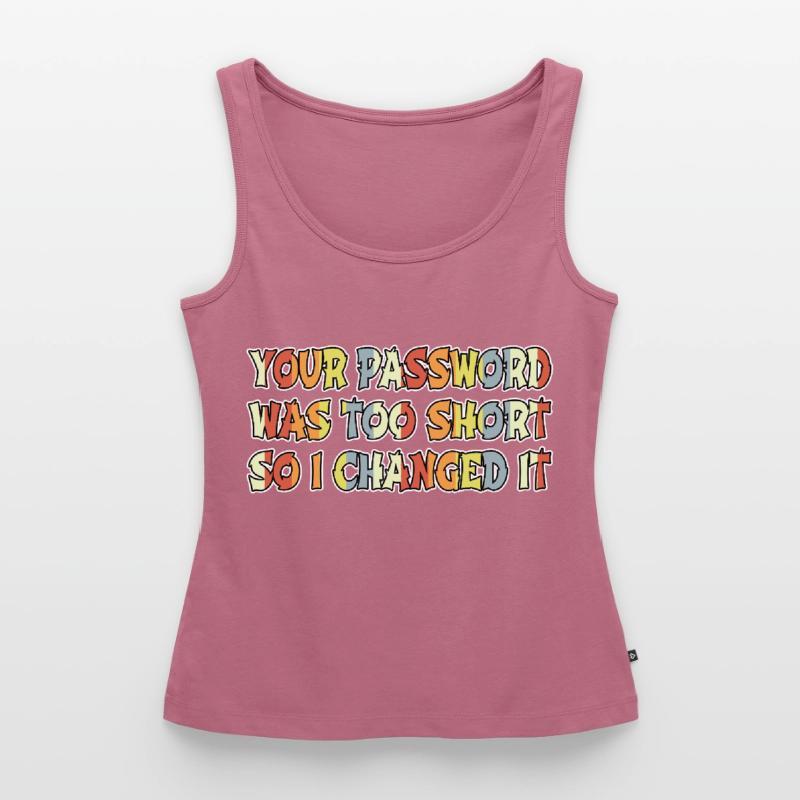 quote hacking coder anonymous mask analyst hacking Frauen Premium Organic Tank Top