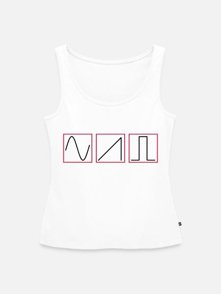 srd_layers - Frauen Premium Organic Tank Top - Weiß