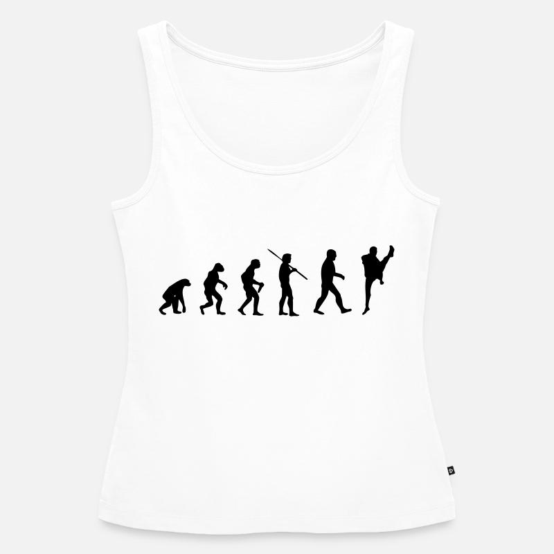 Martial Arts Evolution - Women’s Premium Organic Tank top - white