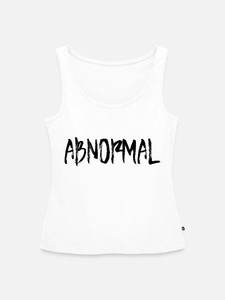 Abnormal - Frauen Premium Organic Tank Top - Weiß