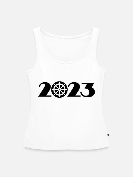 Seefahrt 2023 - Frauen Premium Organic Tank Top - Weiß