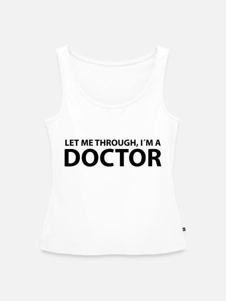 doctor - Frauen Premium Organic Tank Top - Weiß