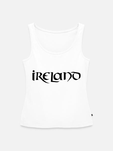 ireland - Frauen Premium Organic Tank Top - Weiß