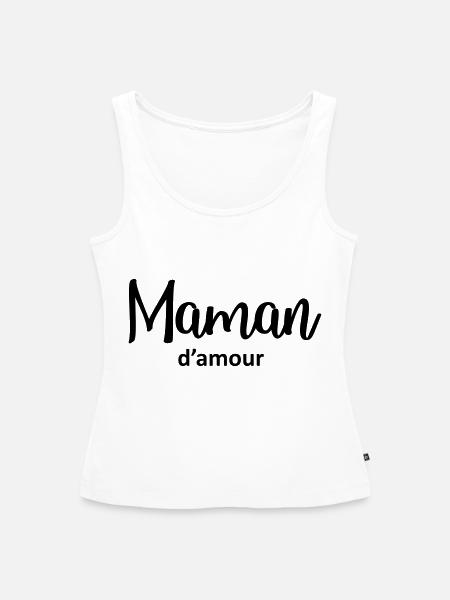 Mutter der Liebe - Frauen Premium Organic Tank Top - Weiß