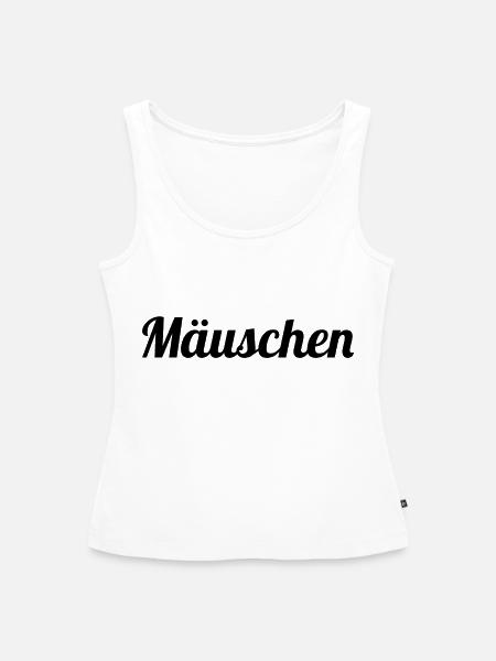 Mäuschen - Frauen Premium Organic Tank Top - Weiß