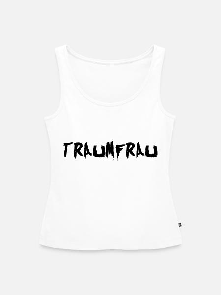 Traumfrau - Frauen Premium Organic Tank Top - Weiß