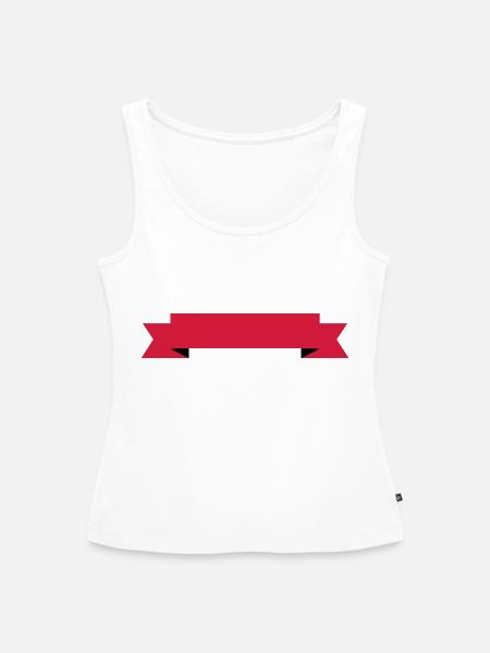banner - Frauen Premium Organic Tank Top - Weiß