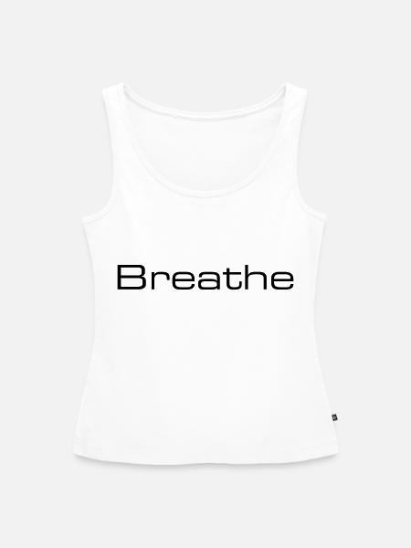 Atme - Breathe - Frauen Premium Organic Tank Top - Weiß