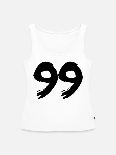 Brushed 99 - Frauen Premium Organic Tank Top - Weiß
