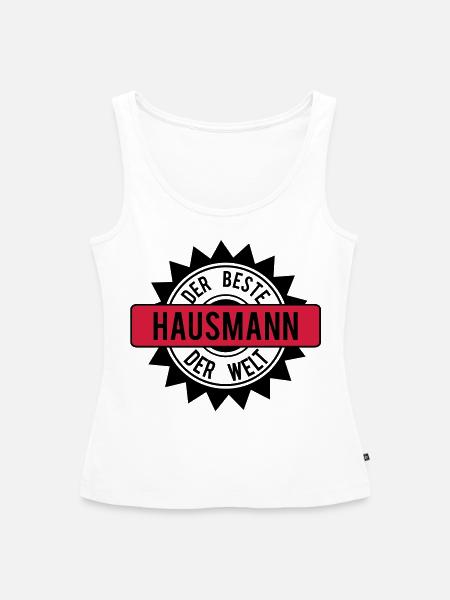 der beste hausmann 2c - Frauen Premium Organic Tank Top - Weiß
