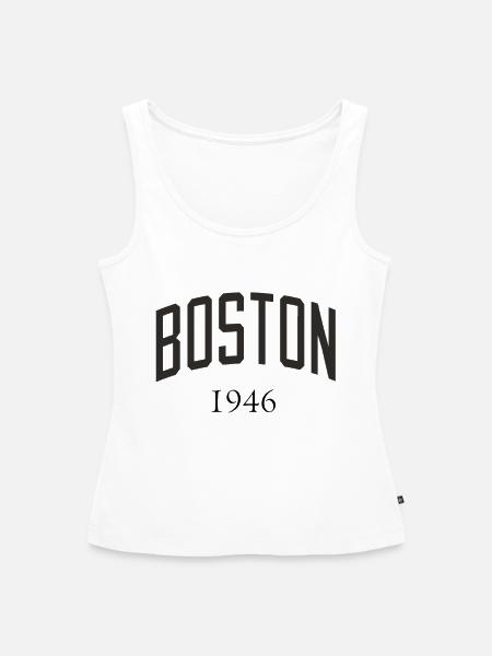Boston 1946 - Frauen Premium Organic Tank Top - Weiß
