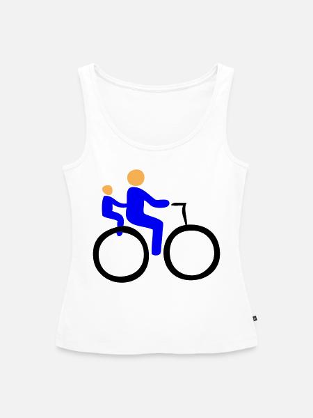 Rad - Frauen Premium Organic Tank Top - Weiß