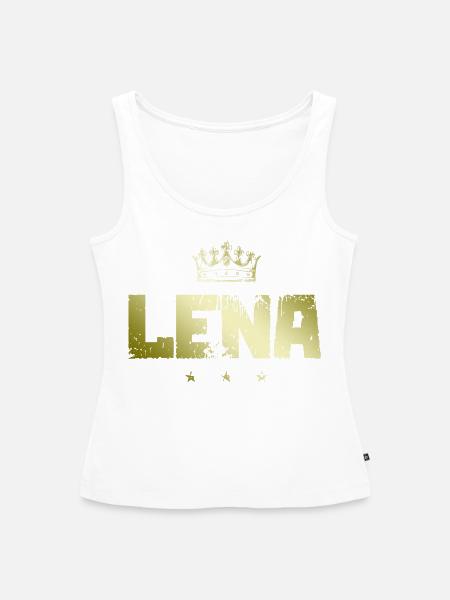 Lena - Frauen Premium Organic Tank Top - Weiß