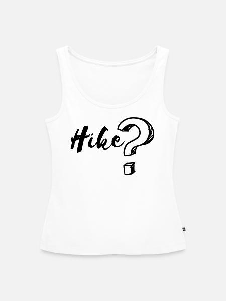 Hike - Frauen Premium Organic Tank Top - Weiß