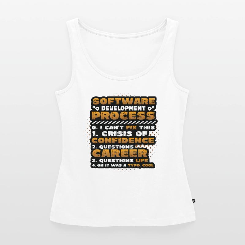 Software Development Process, Programming Women’s Premium Organic Tank top