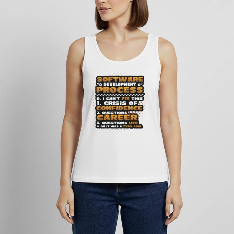 Software Development Process, Programming Women’s Premium Organic Tank top