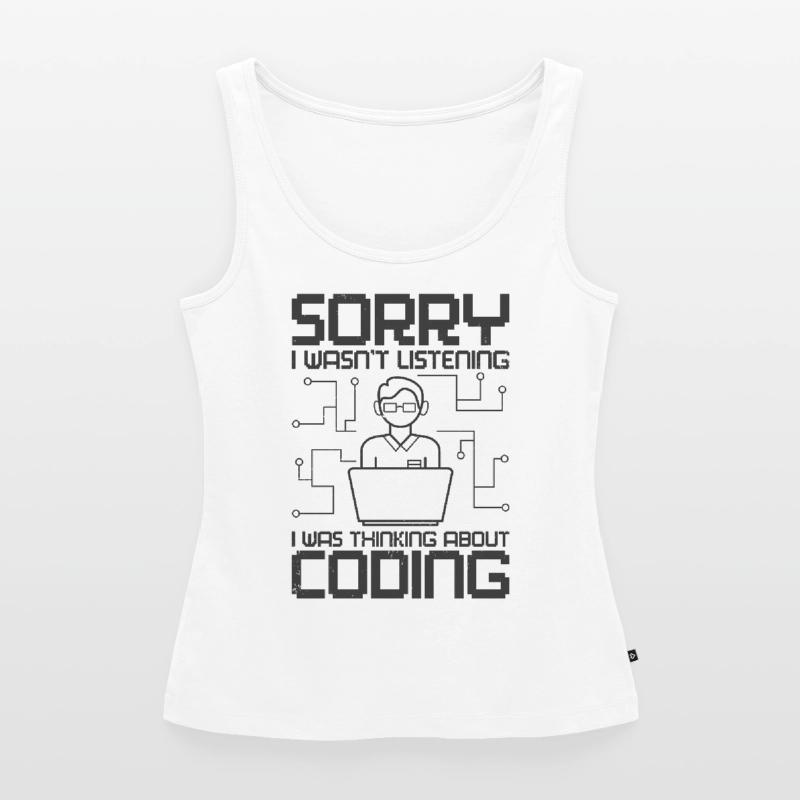 Programmer Coder Software Web Developer Coding Women’s Premium Organic Tank top
