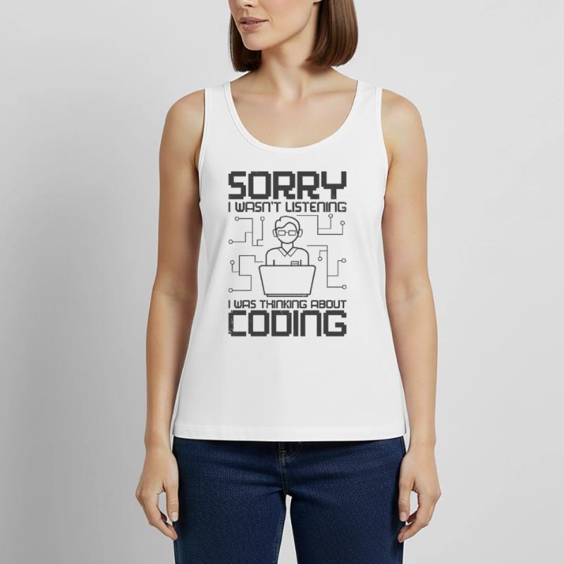 Programmer Coder Software Web Developer Coding Women’s Premium Organic Tank top