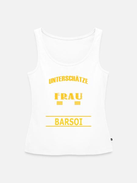 BARSOI - Frauen Premium Organic Tank Top - Weiß