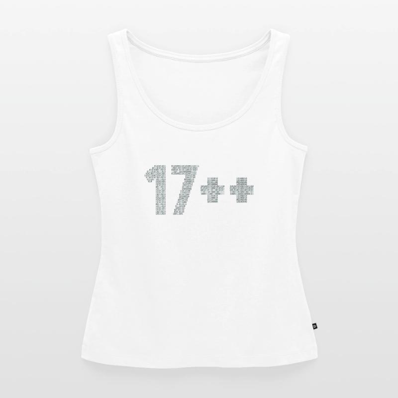 17++ Software Developer Coder Engineer 18th Women’s Premium Organic Tank top