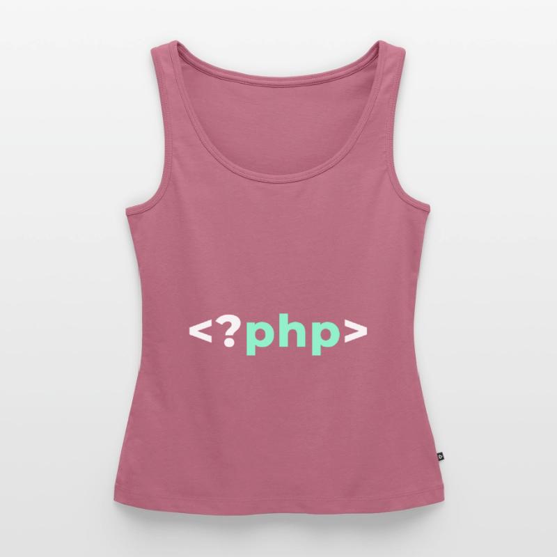 PHP Programmer Software Developer Shirt Women’s Premium Organic Tank top