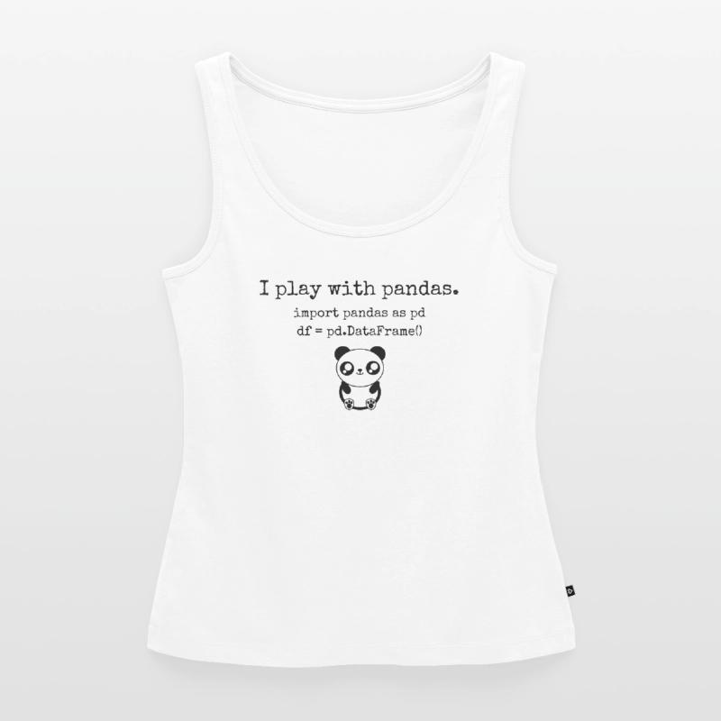 Für Data Scientists und Python-Programmierer Frauen Premium Organic Tank Top