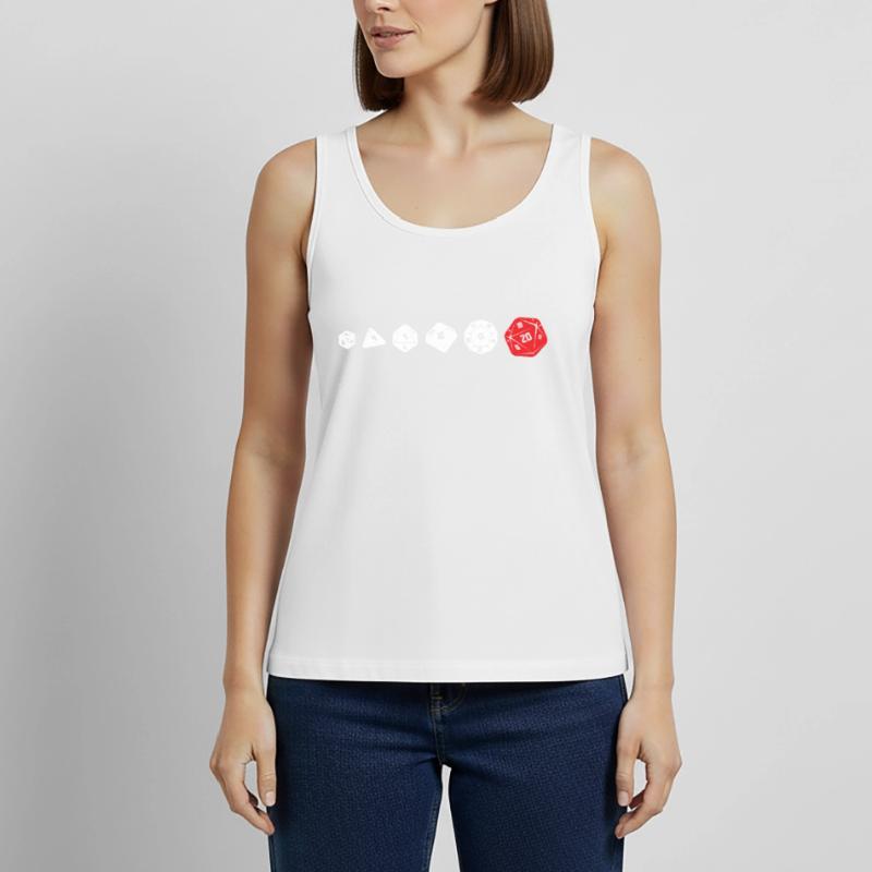 Pull D20 DiceEvolution Débardeur bio Premium Femme