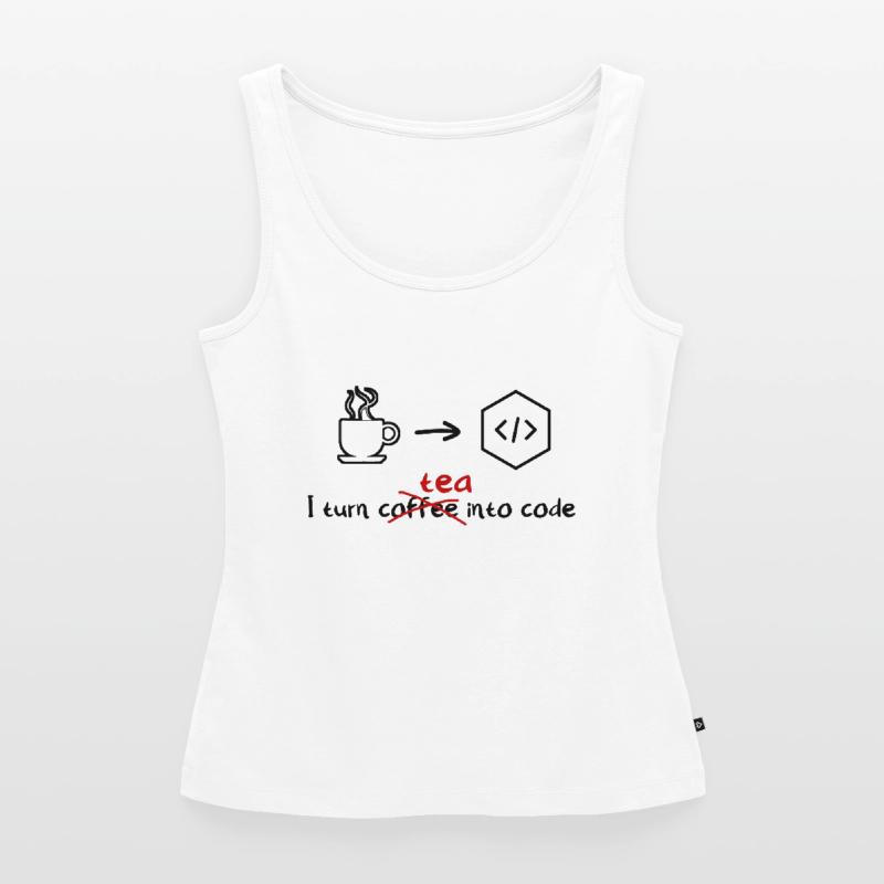 Tee Software Developer Engineer Programmer Women’s Premium Organic Tank top