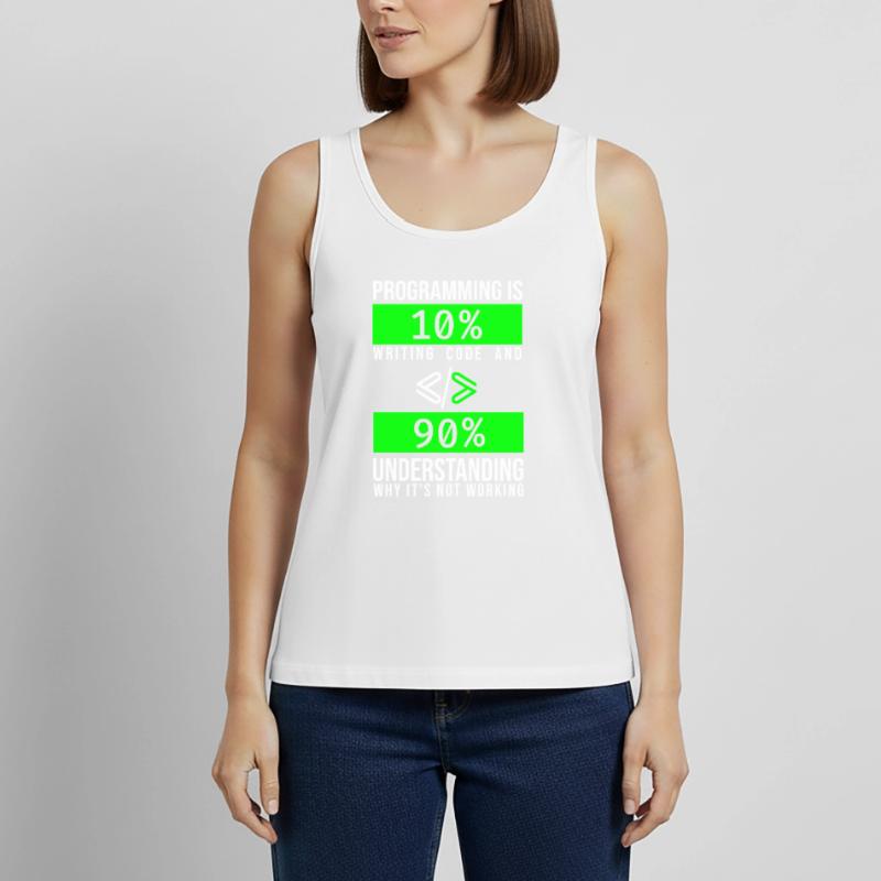 Programmierer Coder Software Entwickler Frauen Premium Organic Tank Top