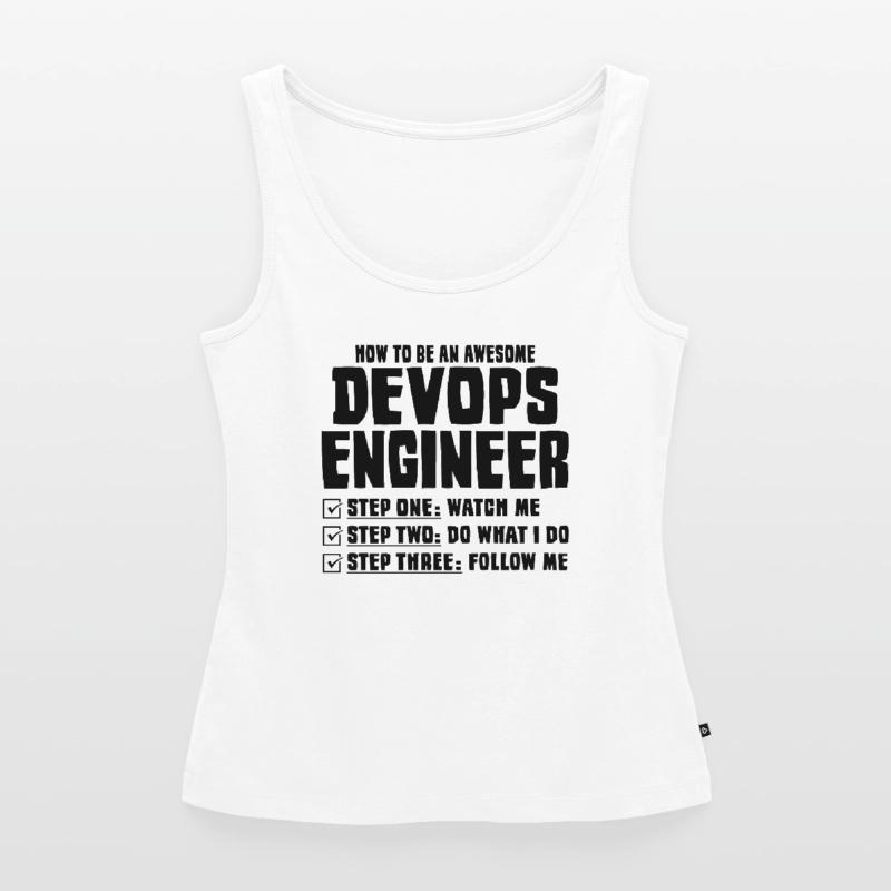 Devops Sys-Admin Developer Women’s Premium Organic Tank top