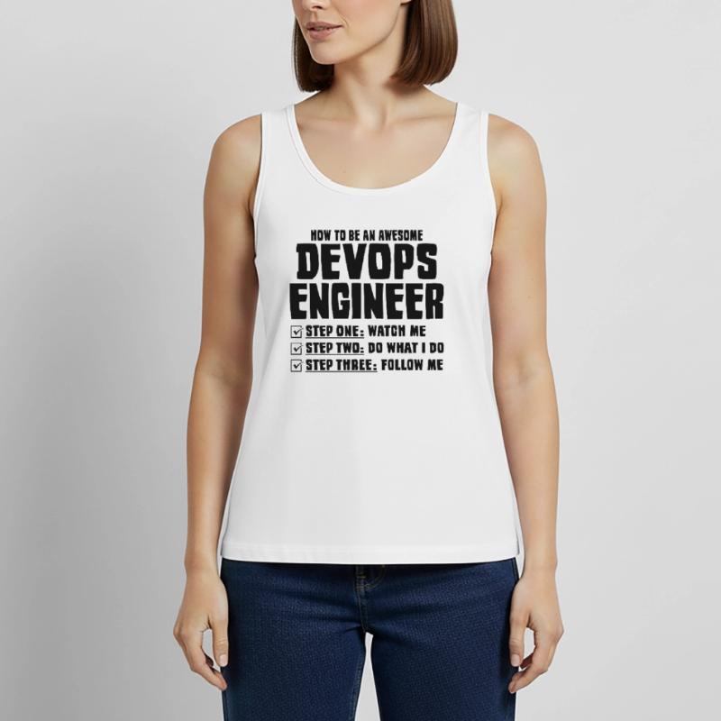 Devops Sys-Admin Developer Women’s Premium Organic Tank top