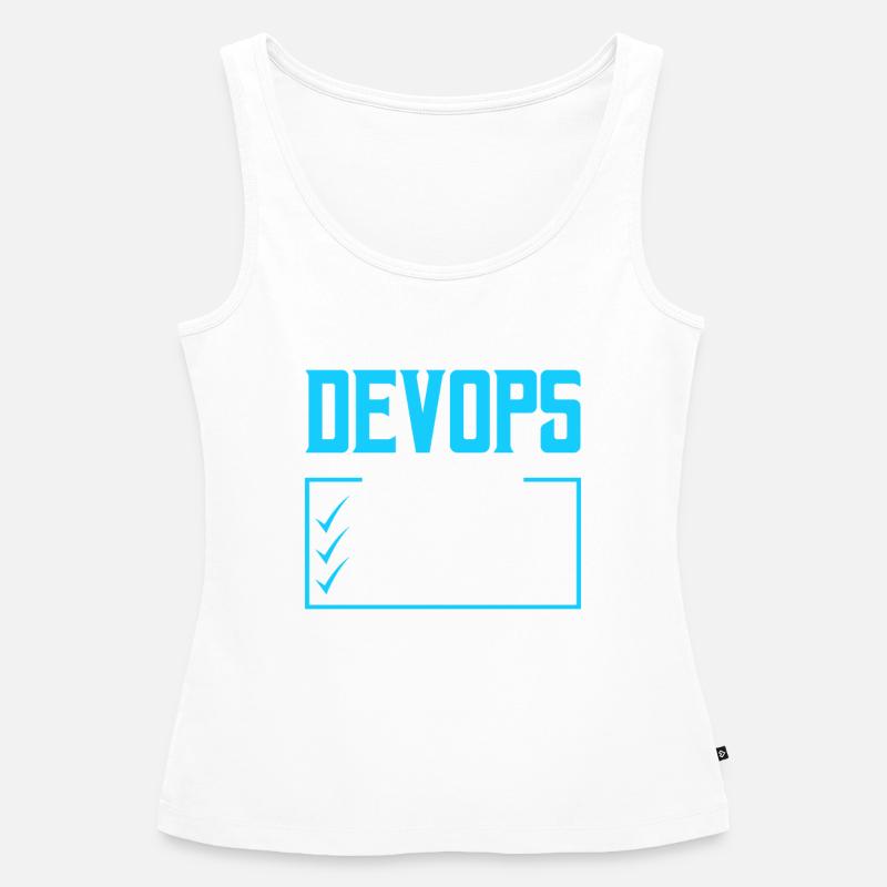 Cloud Administrator Cloud Devops - Women’s Premium Organic Tank top - white