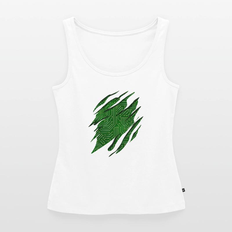 Entwickler Coder Programmierer Frauen Premium Organic Tank Top