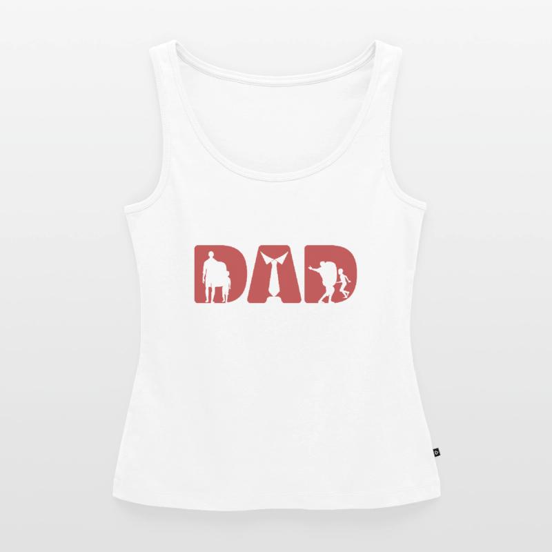 Entwickler Coder Programmierer Papa Coding Frauen Premium Organic Tank Top