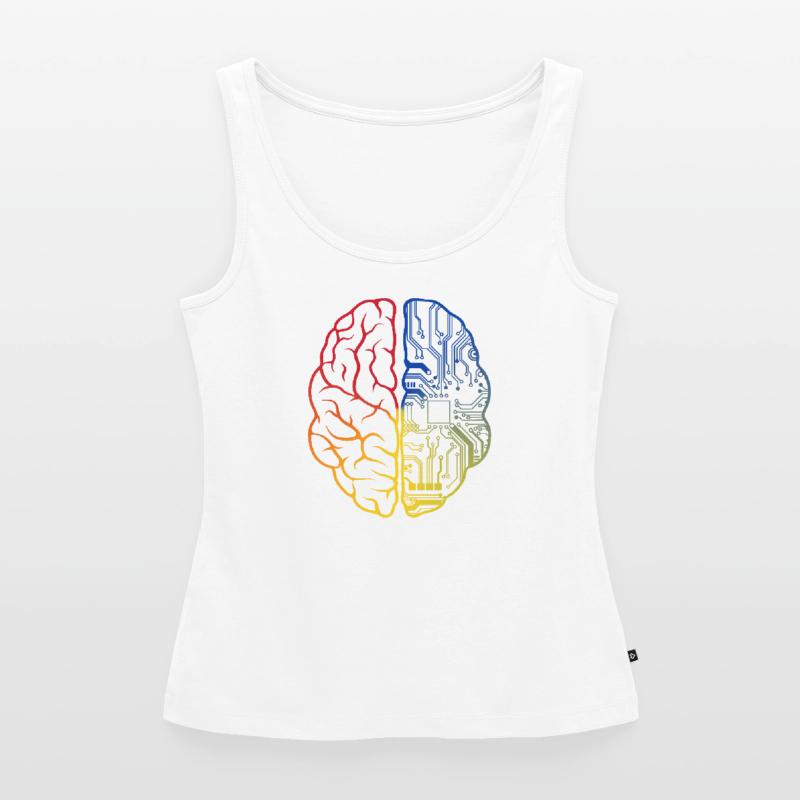 Programmer HTML - Developer Programming Brain Fun Women’s Premium Organic Tank top