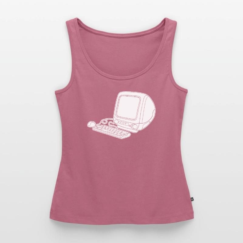 Entwickler Coder Programmierer Computer Frauen Premium Organic Tank Top