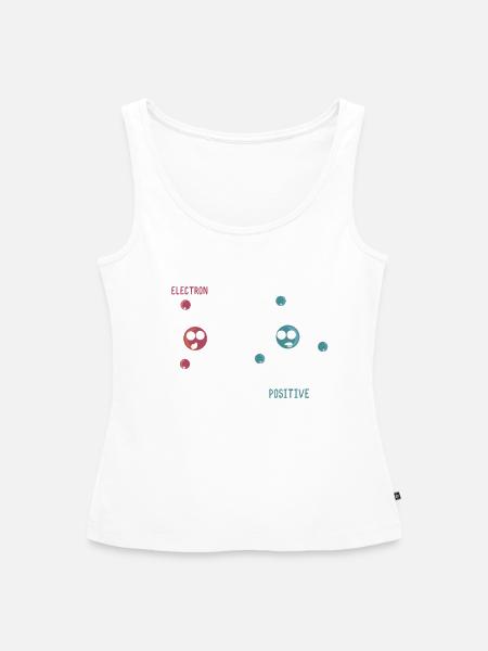 Physikstudent Lehrer Lustige - Frauen Premium Organic Tank Top - Weiß