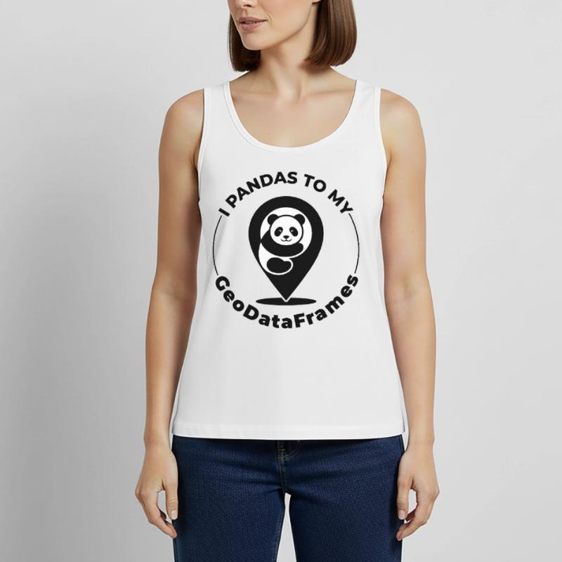 GeoDataFrames Pandas GIS Python Programmierung Frauen Premium Organic Tank Top