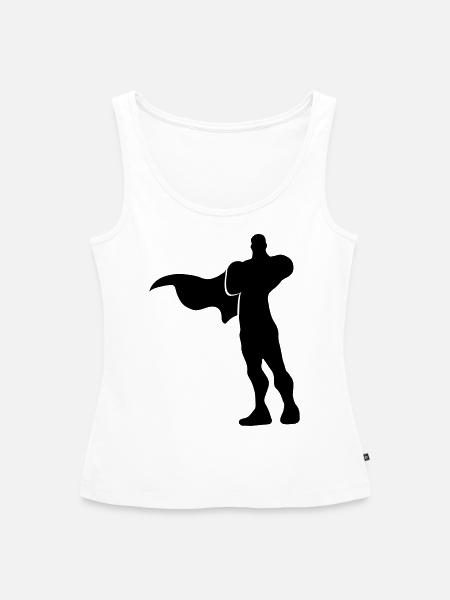 Supernatural Hero - Frauen Premium Organic Tank Top - Weiß