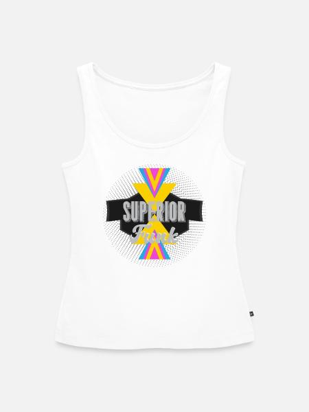 Superior Funk - Frauen Premium Organic Tank Top - Weiß