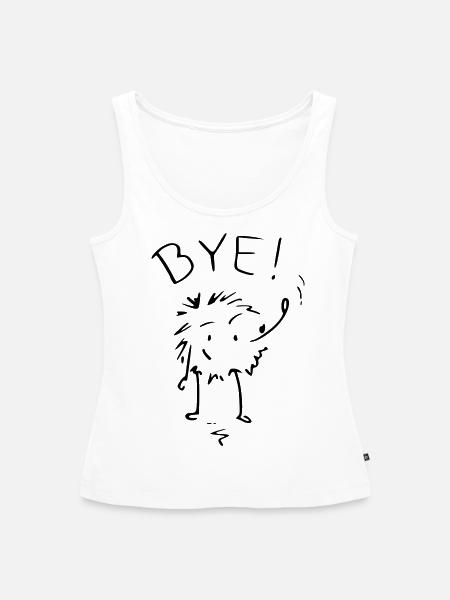 auf wiedersehen - Frauen Premium Organic Tank Top - Weiß