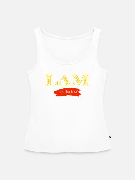 LAM - Frauen Premium Organic Tank Top - Weiß