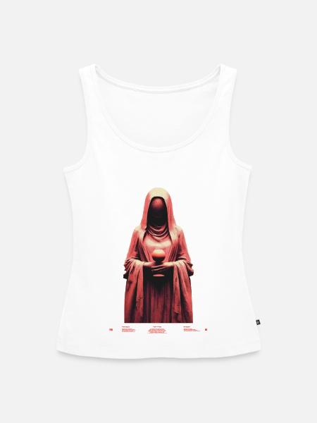 Red Nun - Frauen Premium Organic Tank Top - Weiß