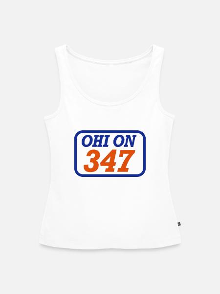 Vorbei sind 347 - Frauen Premium Organic Tank Top - Weiß