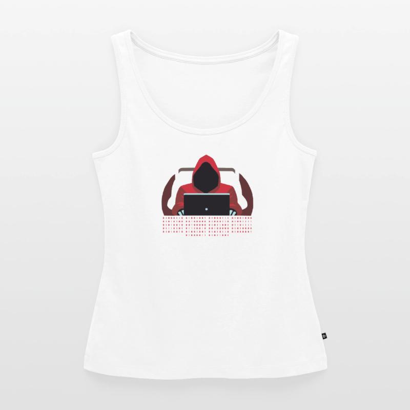 Hacker Binary Code Women’s Premium Organic Tank top