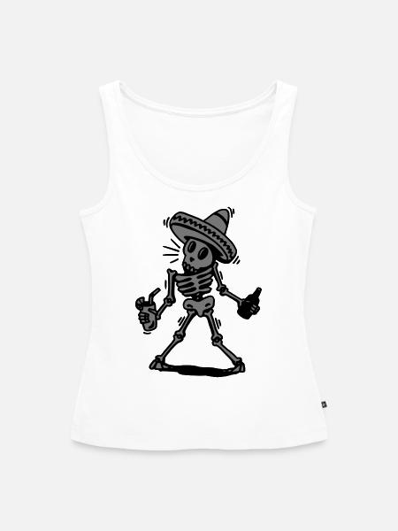 tequila - Frauen Premium Organic Tank Top - Weiß