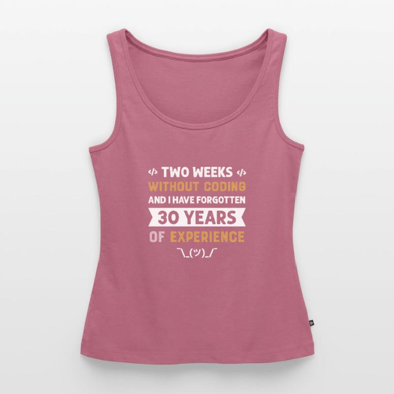 Programmer Humor Coding Jokes Developer Women’s Premium Organic Tank top