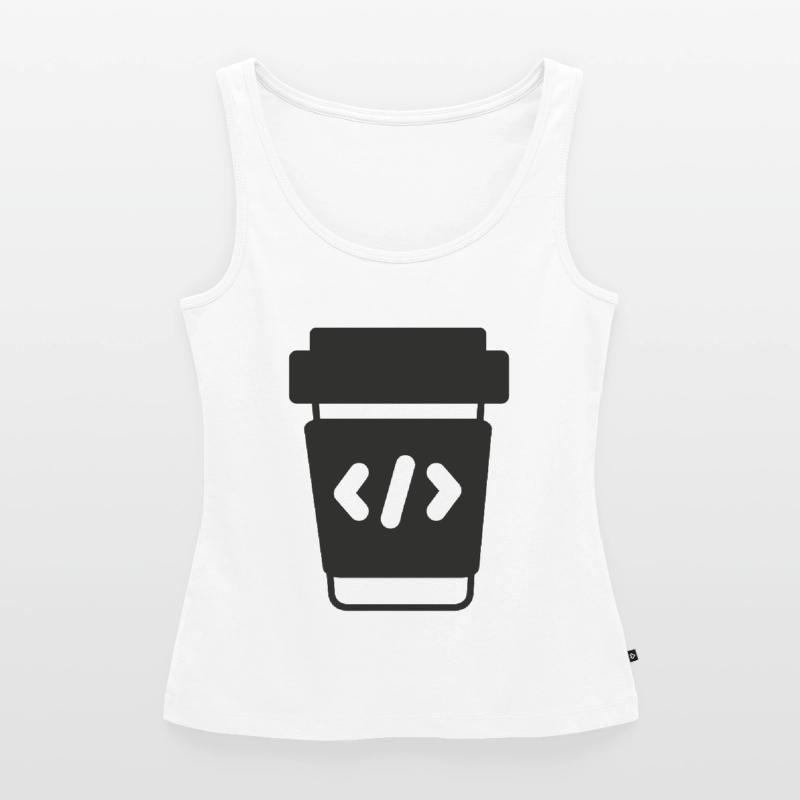 Programmer Coder Coding Coffee Women’s Premium Organic Tank top