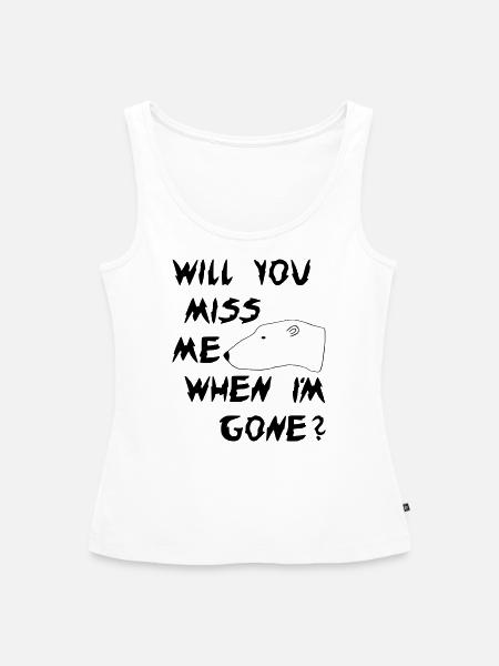 Eisbär - Polar Bear - Frauen Premium Organic Tank Top - Weiß