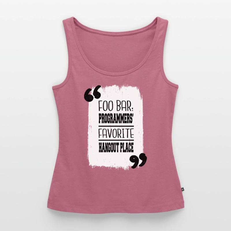 backend developer computer programming Frauen Premium Organic Tank Top